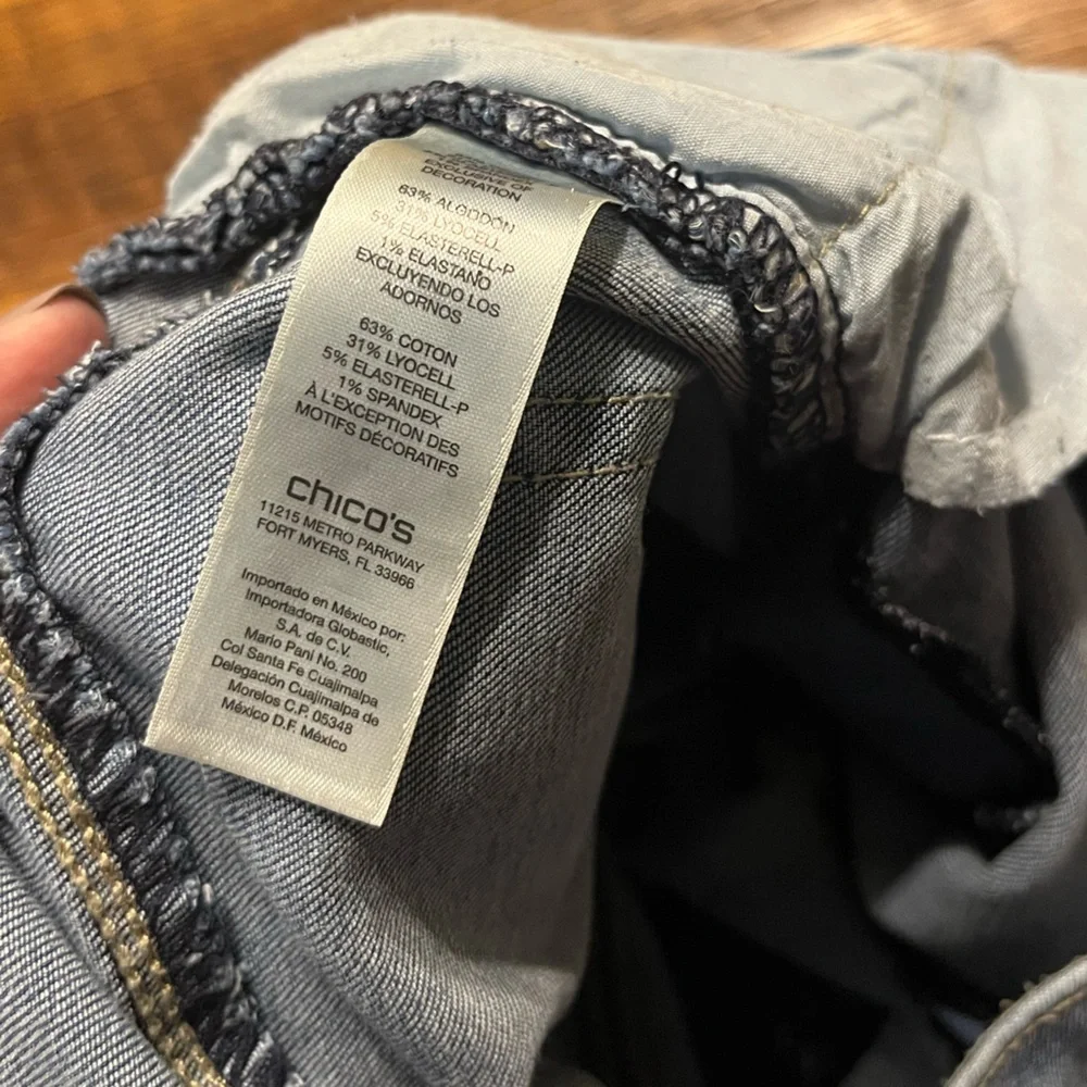 Chicos jeans size .5 (Ladies 6) - Picture 8 of 10